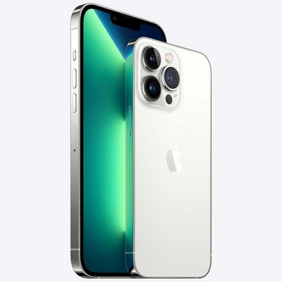 Смартфон Apple iPhone 13 Pro Max 256 ГБ, серебристый EU - фото 21303