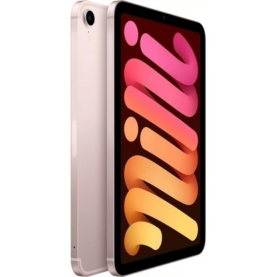 Планшет Apple iPad mini (2021) 64Gb Wi-Fi + Cellular, розовый - фото 21414