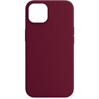 Накладка силиконовая MItrifON для iPhone 13 (6.1") без логотипа Maroon Бордовый №52 - фото 23380