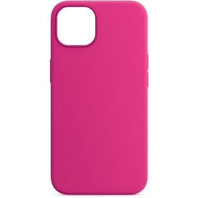 Накладка силиконовая MItrifON для iPhone 13 (6.1") без логотипа Bright pink Ярко-розовый №47 - фото 23389