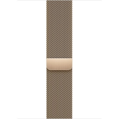 Умные часы Apple Watch Series 7 GPS + Cellular, 45mm Gold Stainless Steel Case with Gold Milanese Loop ML763 - фото 22514