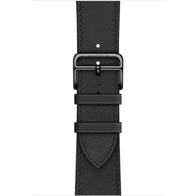 Умные часы Apple Watch Hermes GPS + Cellular, 45mm Space Black Stainless Steel Case with Noir Single Tour MX2R2 - фото 22529