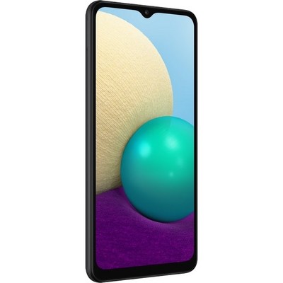 Смартфон Samsung Galaxy A02 2/32 ГБ, черный - фото 23003