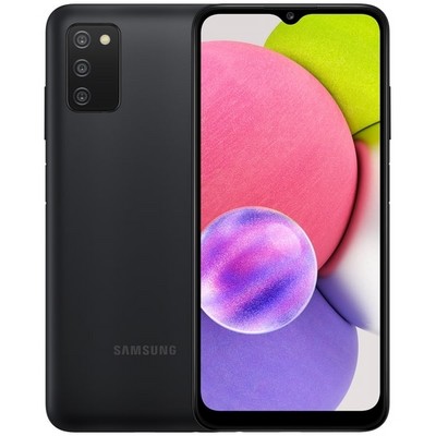 Смартфон Samsung Galaxy A03s 3/32 ГБ, черный - фото 23052
