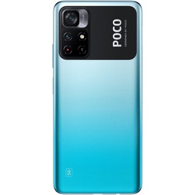 Смартфон POCO M4 Pro 5G 6/128 ГБ RU, синий - фото 23772