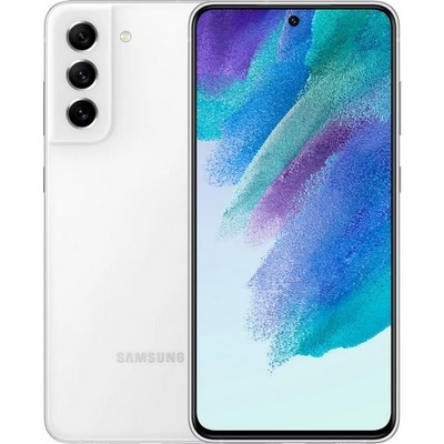 Смартфон Samsung Galaxy S21 FE 6/128 ГБ, белый - фото 23945