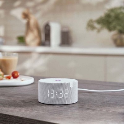 Умная колонка Яндекс Станция Мини (с часами), серый опал - фото 24224