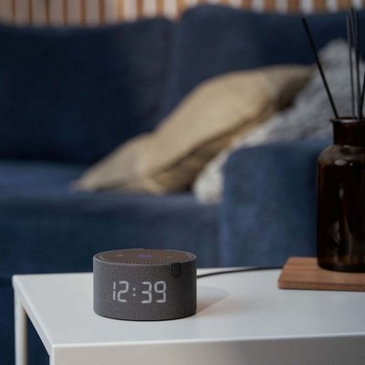 Умная колонка Яндекс Станция Мини (с часами), черный оникс - фото 24230