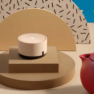 Умная колонка Яндекс Станция Лайт, капучино - фото 24268