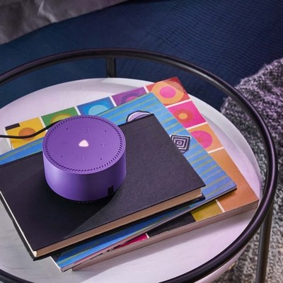 Умная колонка Яндекс Станция Лайт, ультрафиолет - фото 24258