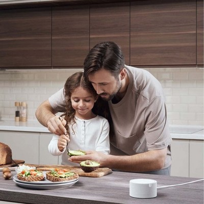 Умная колонка Яндекс Станция Мини (без часов), серый опал - фото 24295