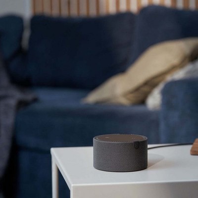 Умная колонка Яндекс Станция Мини (без часов), черный оникс - фото 24298