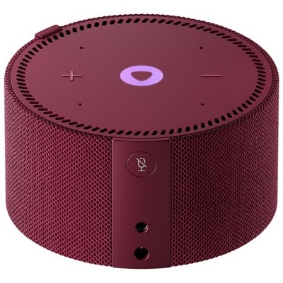 Умная колонка Яндекс Станция Мини (без часов), красный гранат - фото 24287 Умная колонка Яндекс Станция Мини (без часов), красный гранат - фото 24287