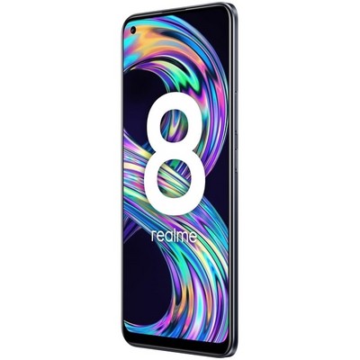 Смартфон realme 8 6/128 ГБ RU, черный - фото 24340