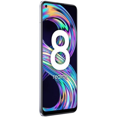 Смартфон realme 8 6/128 ГБ RU, серебряный - фото 24345 Смартфон realme 8 6/128 ГБ RU, серебряный - фото 24345