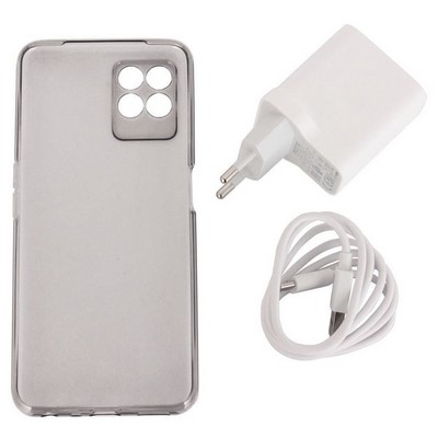 Смартфон realme 8i 4/128 ГБ, черный - фото 24382