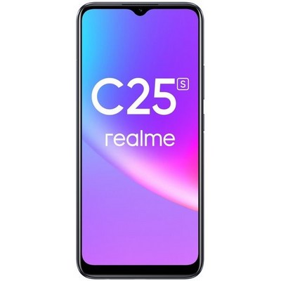 Смартфон realme C25S 4/64 ГБ RU, серый - фото 24396