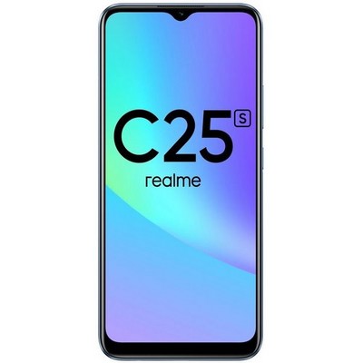 Смартфон realme C25S 4/128 ГБ RU, синий - фото 24417