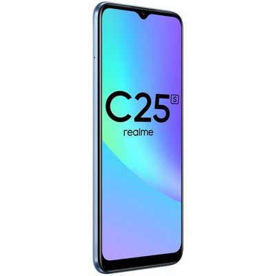 Смартфон realme C25S 4/128 ГБ RU, синий - фото 24419