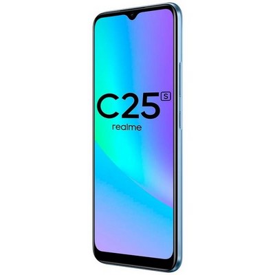Смартфон realme C25S 4/128 ГБ RU, синий - фото 24420