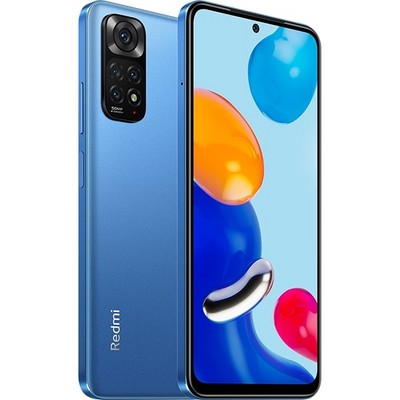 Смартфон Xiaomi Redmi Note 11 4/64 ГБ RU, синие сумерки - фото 25676