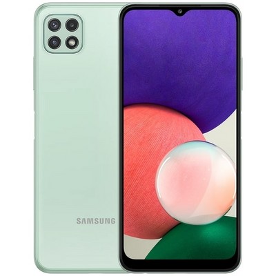 Смартфон Samsung Galaxy A22s 5G 4/64 ГБ RU, мятный - фото 26506