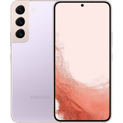 Смартфон Samsung Galaxy S22 (SM-S901) 8/256 ГБ, фиолетовый - фото 26757