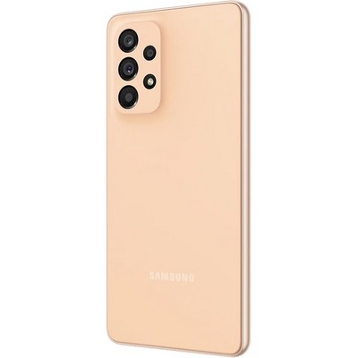Смартфон Samsung Galaxy A53 5G 6/128 ГБ, оранжевый - фото 26979