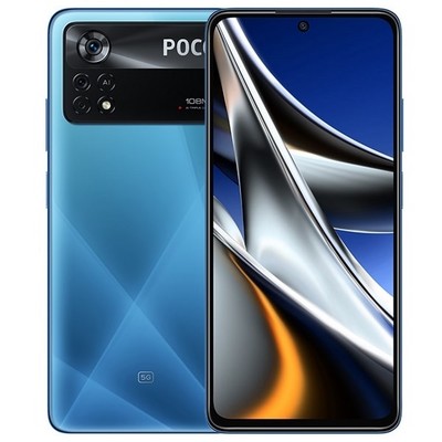 Смартфон Xiaomi Poco X4 Pro 5G 6/128 ГБ Global, синий - фото 27227