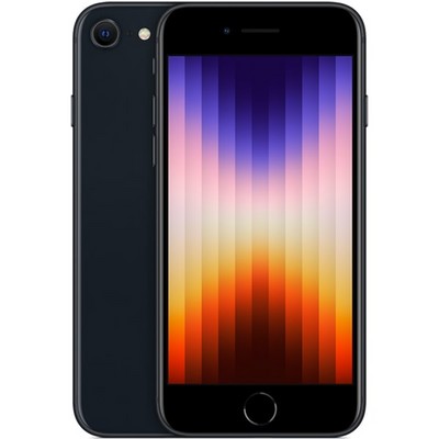 Смартфон Apple iPhone SE 2022 128 ГБ US, Midnight - фото 27369