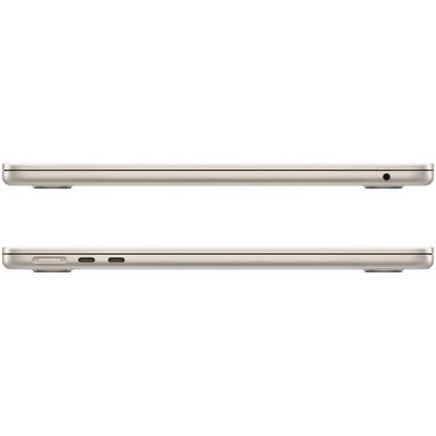 Ноутбук Apple Macbook Air 13 Mid 2022 (Apple M2, 8-core GPU, 8Gb, 256Gb SSD) Starlight - фото 27514