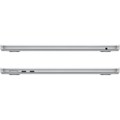 Ноутбук Apple Macbook Air 13 Mid 2022 (Apple M2, 10-core GPU, 8Gb, 512Gb SSD) Silver - фото 27556