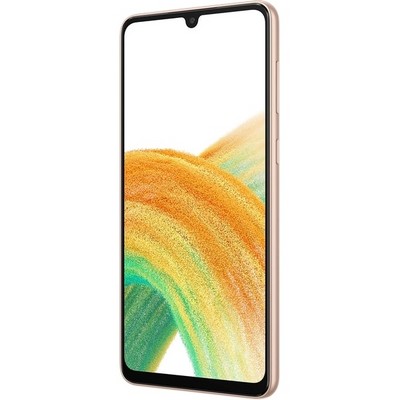 Смартфон Samsung Galaxy A33 5G 6/128 ГБ RU, персиковый - фото 27761