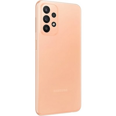 Смартфон Samsung Galaxy A23 4/64 ГБ, оранжевый - фото 27913