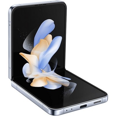 Смартфон Samsung Galaxy Z Flip4 8/128 ГБ, Голубой - фото 28753