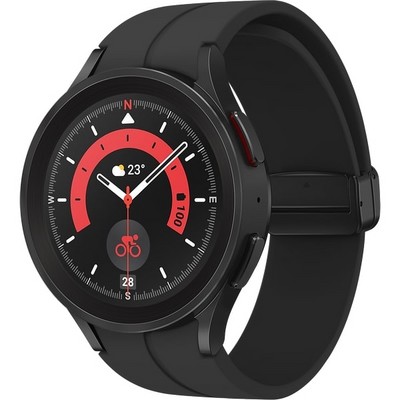 Умные часы Samsung Galaxy Watch5 Pro Wi-Fi NFC, Черный титан - фото 29615