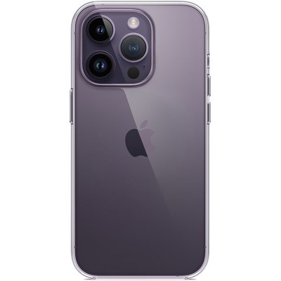 Чехол силиконовый Hoco Light Series для iPhone 14 Pro (6.1") тонкий TPU 0,8mm Прозрачный - фото 29765