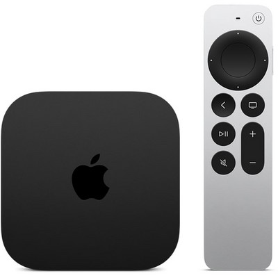 ТВ-приставка Apple TV 4K Wi-Fi + Ethernet 128GB 3-го поколения, 2022 г. - фото 30125