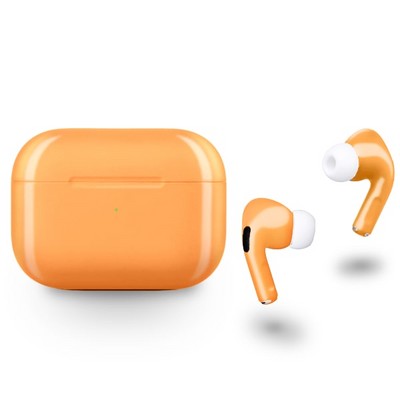 Беспроводные наушники Apple AirPods Pro Custom глянцевый, Оранжевый - фото 30220