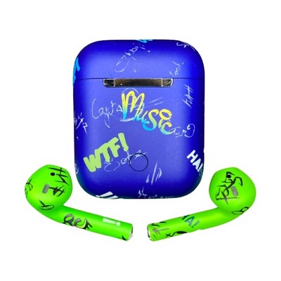 Беспроводные наушники Apple AirPods 2 Custom с аэрографией TOTAL #04 - фото 30295