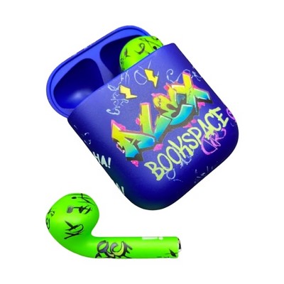 Беспроводные наушники Apple AirPods 2 Custom с аэрографией TOTAL #04 - фото 30296