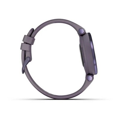 Умные часы Garmin Lily Полночная орхидея, силиконовый ремешок - фото 30480