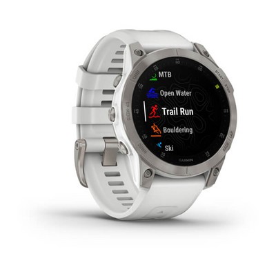 Умные часы Garmin Epix (Gen 2) Sapphire Титановый белый - фото 30521