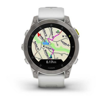 Умные часы Garmin Epix (Gen 2) Sapphire Титановый белый - фото 30525