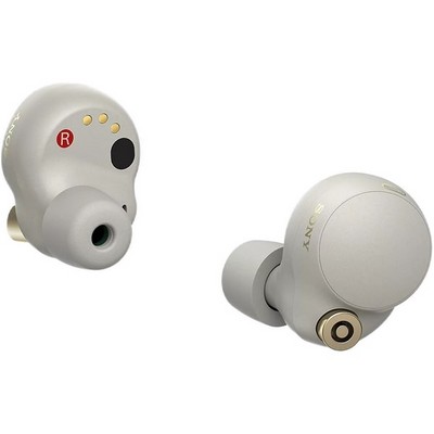 Беспроводные наушники Sony WF-1000XM4, серебристый - фото 30571