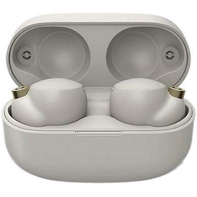 Беспроводные наушники Sony WF-1000XM4, серебристый - фото 30572