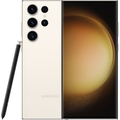 Смартфон Samsung Galaxy S23 Ultra 12/256 ГБ, бежевый - фото 31076