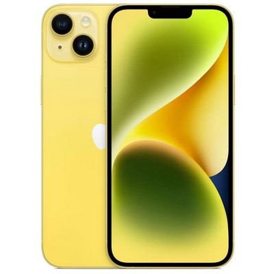 Смартфон Apple iPhone 14 Plus 128Gb, жёлтый - фото 32183