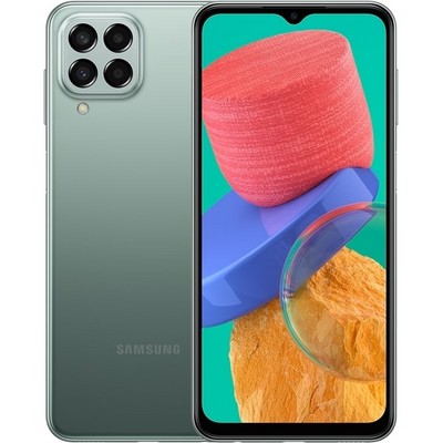 Смартфон Samsung Galaxy M33 5G 6/128 ГБ, зелeный - фото 32210