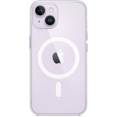 Чехол Apple iPhone 14 Clear Case With MagSafe прозрачный - фото 32422